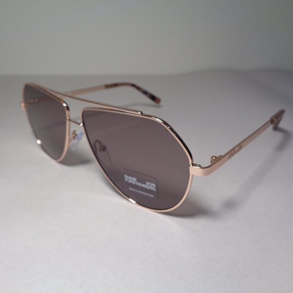 Diane von Furstenberg ARIA Gold New Sunglasses main image 11